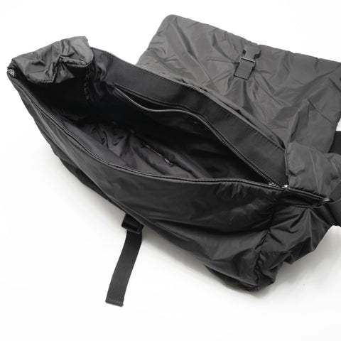 CHANEL 10 series 2005-2006 Sport Line Nylon Shoulder Bag black WS23654