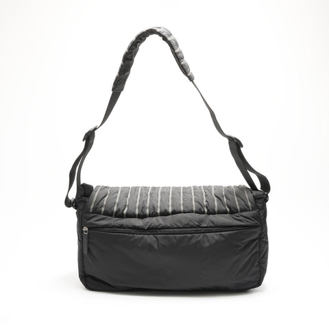 CHANEL 10 series 2005-2006 Sport Line Nylon Shoulder Bag black WS23654