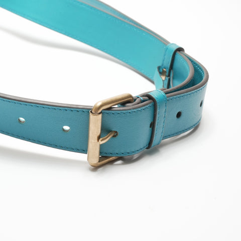 GUCCI GG Marmont Velour Waist bag blue WS23661