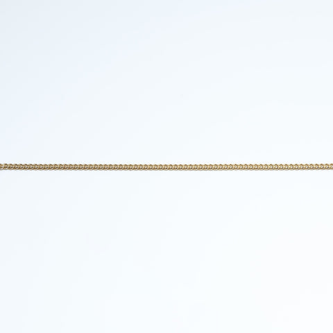 Christian Dior Logo rhinestone Necklace gold WS23669