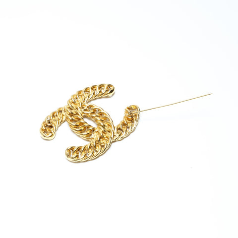 CHANEL COCO Mark Brooch gold WS23670