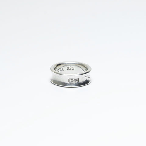 TIFFANY&Co. Narrow #9 925 1937 Ring Silver WS23672