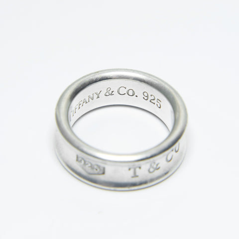 TIFFANY&Co. Narrow #9 925 1937 Ring Silver WS23672