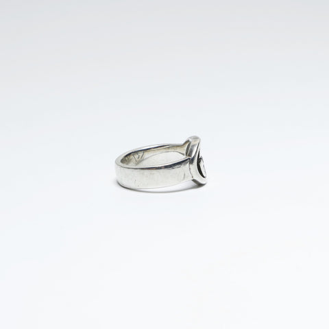 GUCCI Interlocking G 925 #11 Ring Silver WS23676