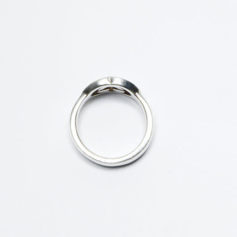 GUCCI Interlocking G 925 #11 Ring Silver WS23676