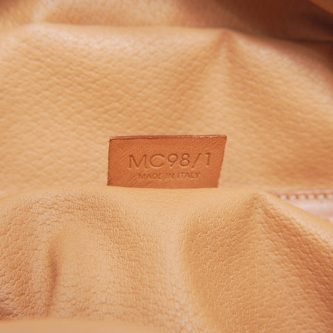 CELINE Macadam PVC Handbag Brown WS23678