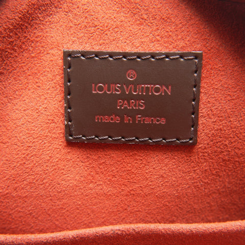 LOUIS VUITTON 2005 Damier Ipanema PM Shoulder Bag Brown WS23681