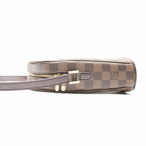 LOUIS VUITTON 2005 Damier Ipanema PM Shoulder Bag Brown WS23681