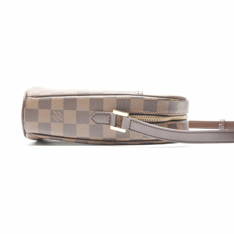LOUIS VUITTON 2005 Damier Ipanema PM Shoulder Bag Brown WS23681