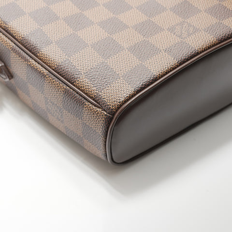 LOUIS VUITTON 2005 Damier Ipanema PM Shoulder Bag Brown WS23681