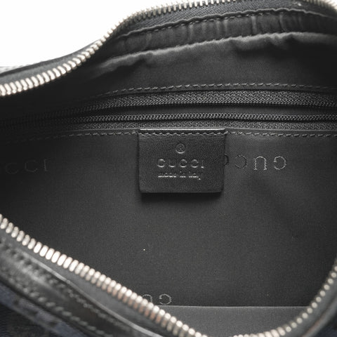 GUCCI GG canvas hand Shoulder Bag black WS23682