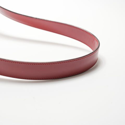 Salvatore Ferragamo Gancini One Shoulder Bag Red WS23686