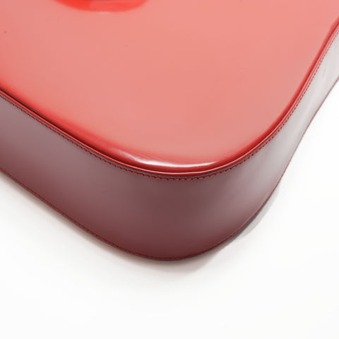 Salvatore Ferragamo Gancini One Shoulder Bag Red WS23686