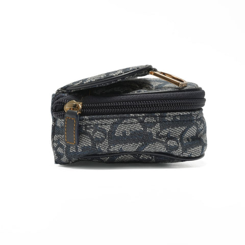 Christian Dior Trotter canvas pouch Pouch Navy WS23687
