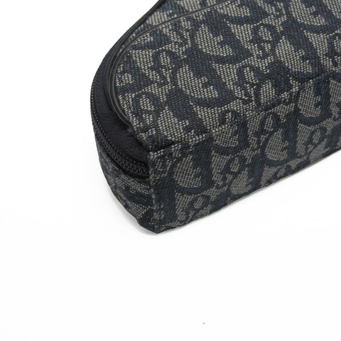Christian Dior Trotter canvas pouch Pouch Navy WS23687