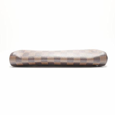 LOUIS VUITTON 2011 2-way Eva Damier PVC Shoulder Bag Brown WS23688