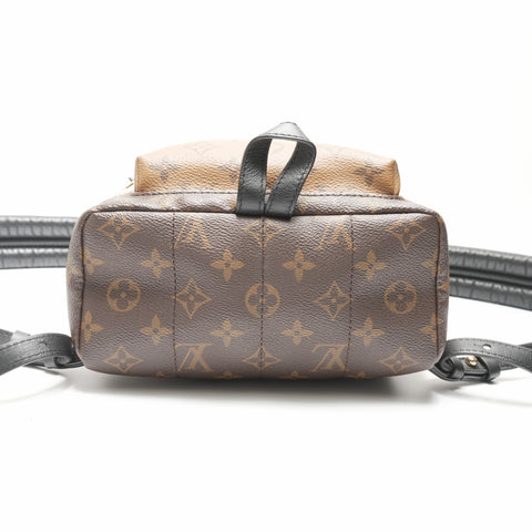 LOUIS VUITTON 2019 M44870 Palm Springs Monogram Reverse Backpack  Daypack Brown WS23689