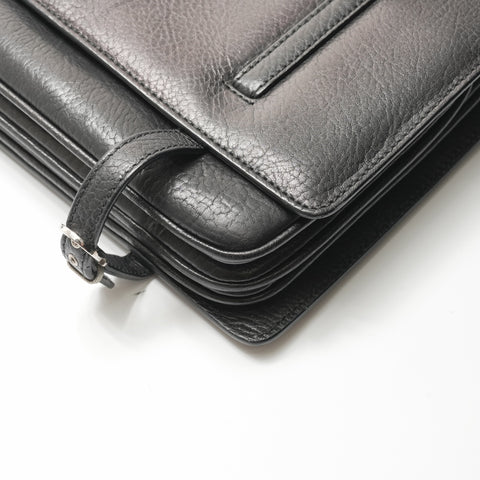 Salvatore Ferragamo leather Shoulder Bag black WS23690