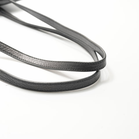 Salvatore Ferragamo leather Shoulder Bag black WS23690