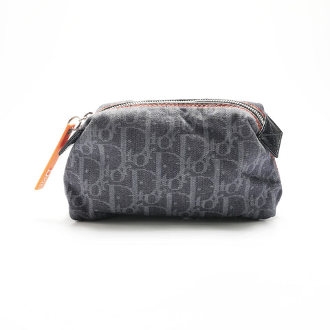 Christian Dior Trotter denim pouch Pouch blue WS23692