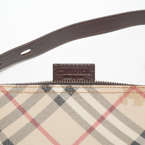 BURBERRY Nova Check Umhängetasche Umhängetasche beige WS23693
