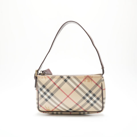 BURBERRY Nova Check Shoulder Bag Shoulder Bag beige WS23693