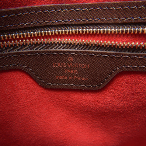LOUIS VUITTON 2006 N51155 Damier Triana Handbag Brown WS23694