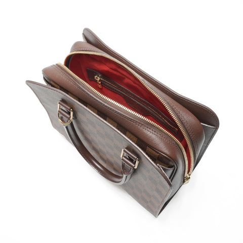 LOUIS VUITTON 2006 N51155 Damier Triana Handbag Brown WS23694