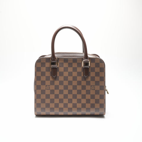 LOUIS VUITTON 2006 N51155 Damier Triana Handbag Brown WS23694
