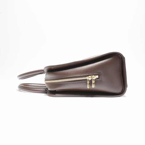 LOUIS VUITTON 2006 N51155 Damier Triana Handbag Brown WS23694