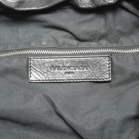 BALENCIAGA Leder-Reiserucksack Daypack schwarz WS23696