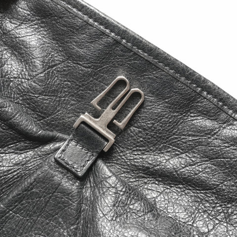 BALENCIAGA Leder-Reiserucksack Daypack schwarz WS23696