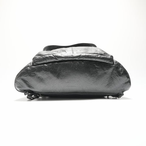 BALENCIAGA Leder-Reiserucksack Daypack schwarz WS23696