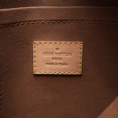LOUIS VUITTON Monogramm Odeon PM Umhängetasche Braun WS23697