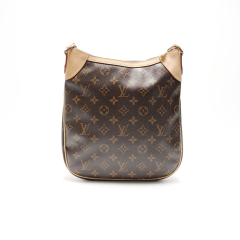 LOUIS VUITTON Monogram Odeon PM Shoulder Bag Brown WS23697