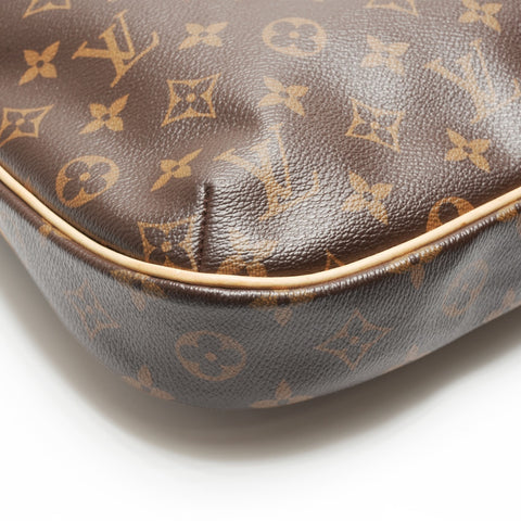 LOUIS VUITTON Monogram Odeon PM Shoulder Bag Brown WS23697