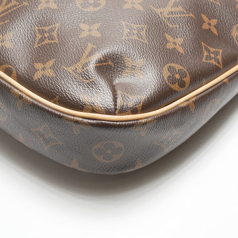 LOUIS VUITTON Monogramm Odeon PM Umhängetasche Braun WS23697