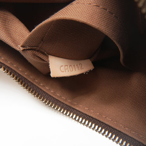 LOUIS VUITTON Monogramm Odeon PM Umhängetasche Braun WS23697