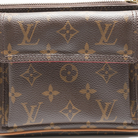 LOUIS VUITTON 2005 M51165 Monogram Viva Cite PM Shoulder Bag Brown WS23699