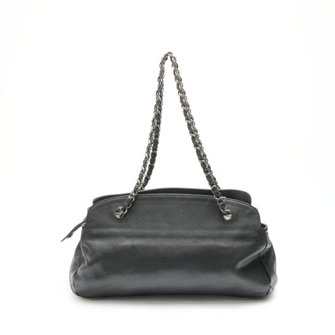 CHANEL No. 13 2009-2010 Caviar COCO Mark Chainshoulder Shoulder Bag black WS23700