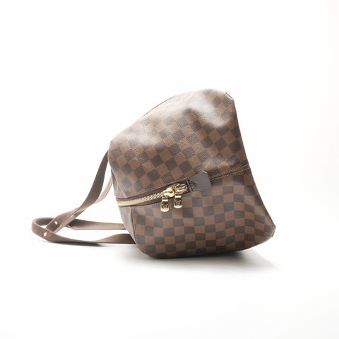 LOUIS VUITTON 2011 N41138 Damier Weekender MM Boston bag Brown WS23701