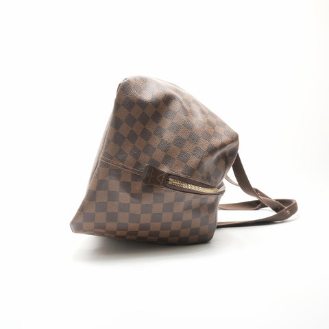 LOUIS VUITTON 2011 N41138 Damier Weekender MM Boston bag Brown WS23701
