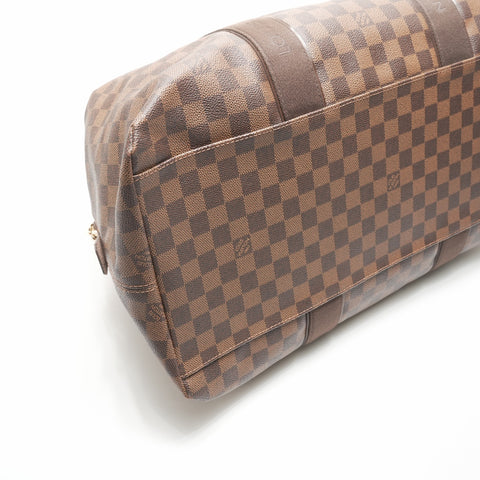 LOUIS VUITTON 2011 N41138 Damier Weekender MM Boston bag Brown WS23701