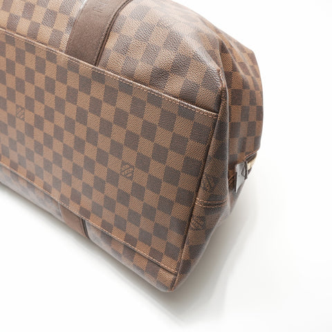 LOUIS VUITTON 2011 N41138 Damier Weekender MM Boston bag Brown WS23701