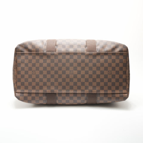 LOUIS VUITTON 2011 N41138 Damier Weekender MM Boston bag Brown WS23701