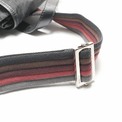 FENDI Zucchino Nylon Backpack  Daypack black WS23703