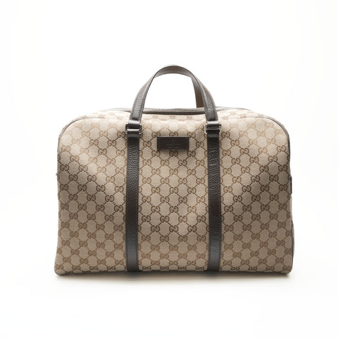 GUCCI GG Canvas Boston Tasche Braun WS23708