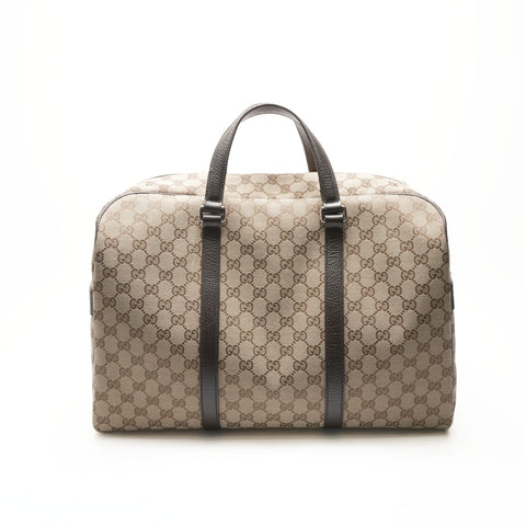 GUCCI GG Canvas Boston Tasche Braun WS23708