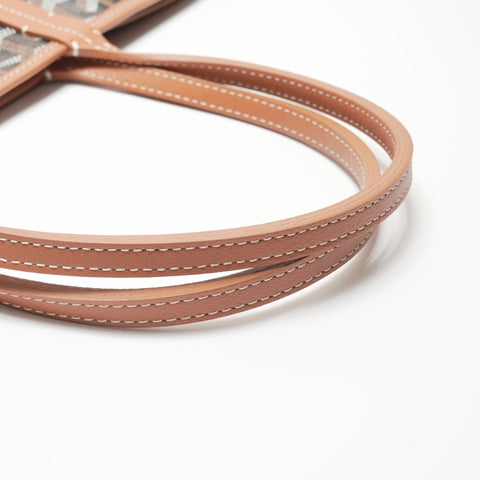 GOYARD Saint Louis PM Tote Bag in Brown Goyardine Canvas Tote Bag Brown WS23709