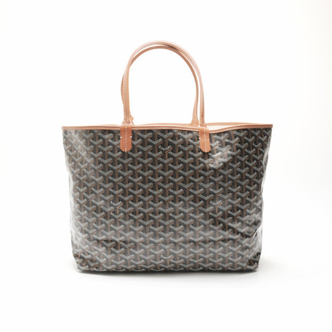 GOYARD Saint Louis PM Tote Bag in Brown Goyardine Canvas Tote Bag Brown WS23709